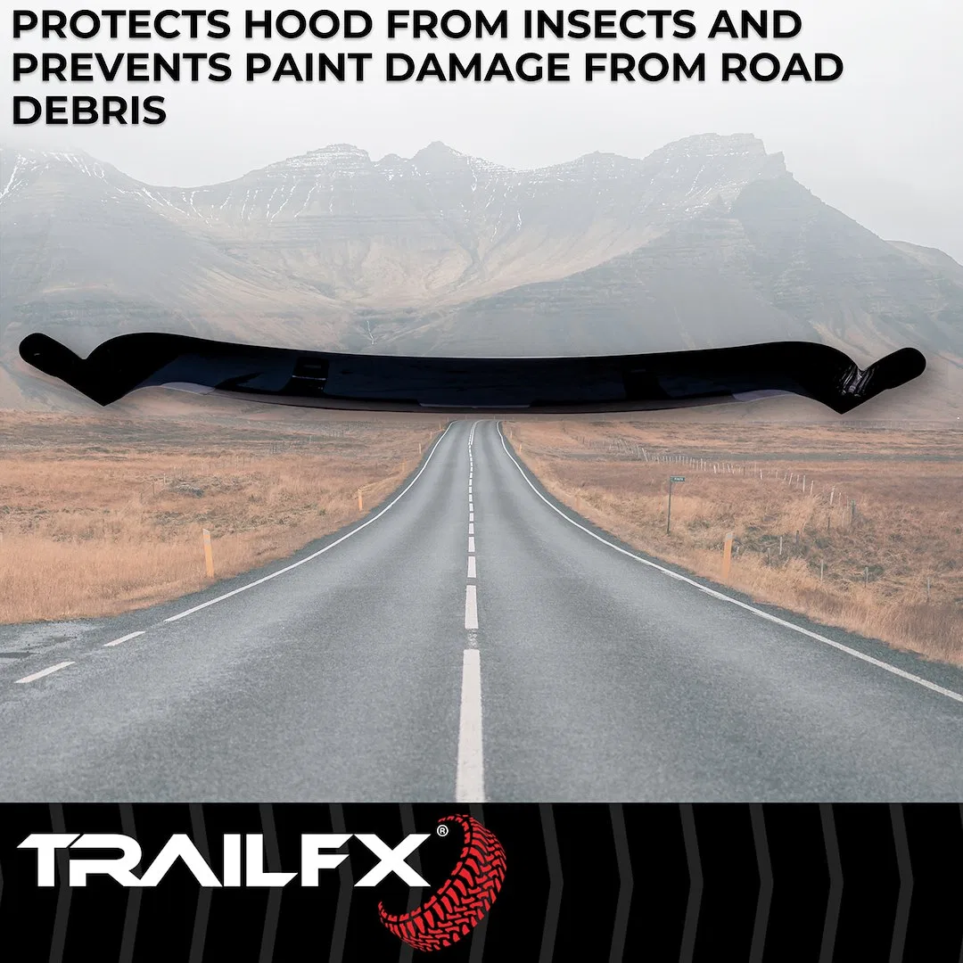 8712H – TRAILFX Bug Shield, Wrap-Around Smoke Acrylic - view 3